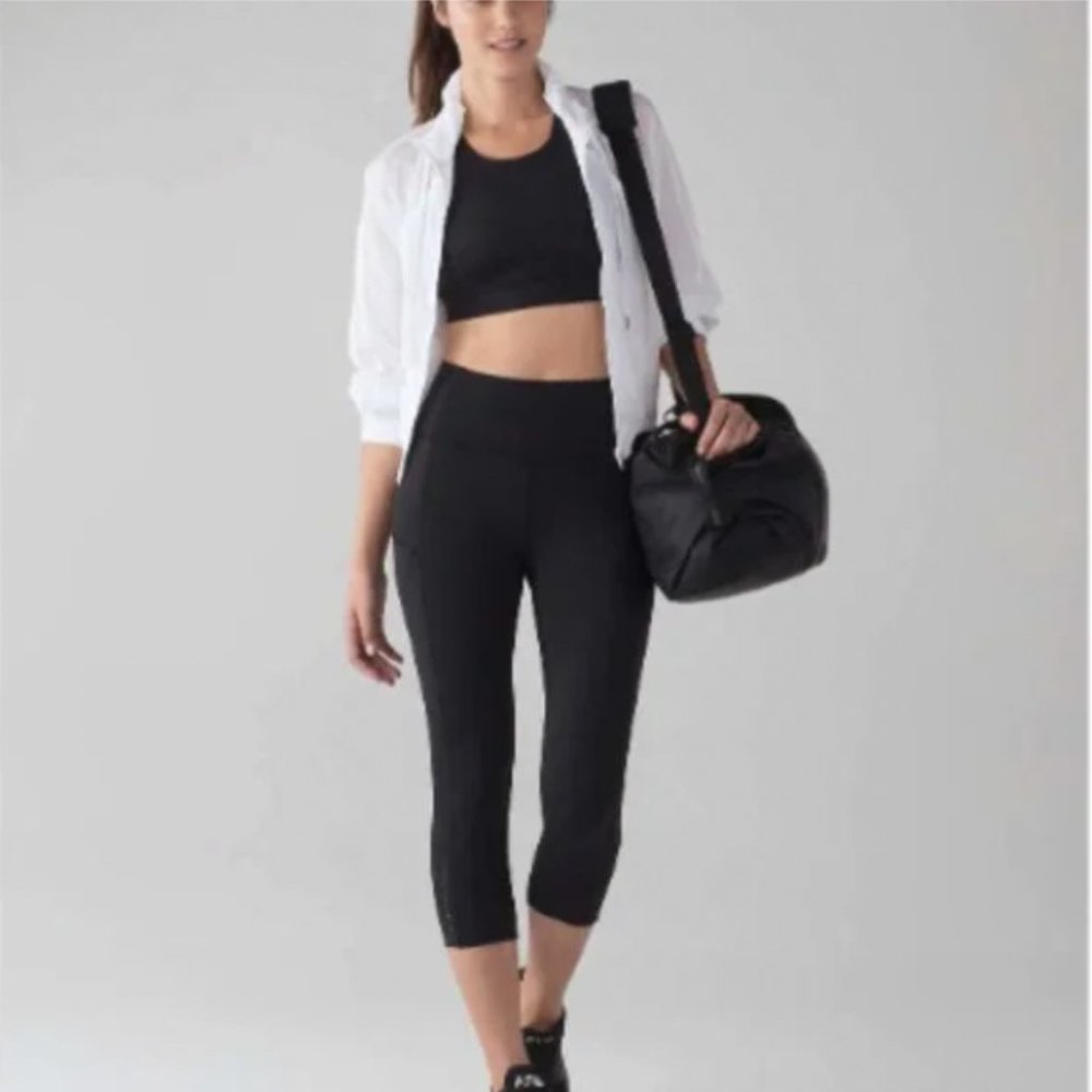 Lululemon Fast & Free Crop II *Nulux 19"